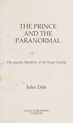 Cover image for The prince and the paranormal
