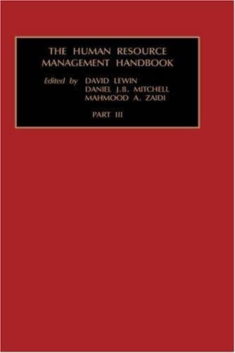 Cover image for The human resource management handbook