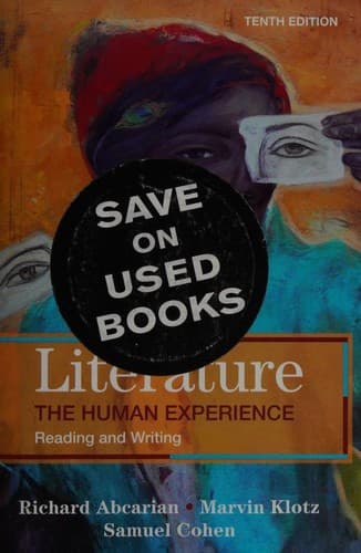 Cover image for Literature : The Human Experience