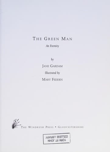 Cover image for The Green man