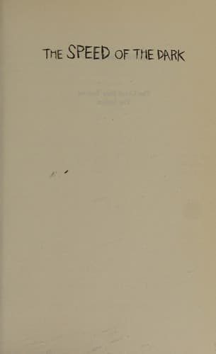 Cover image for The Speed of the Dark