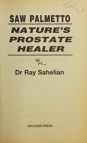 Cover image for Saw Palmetto