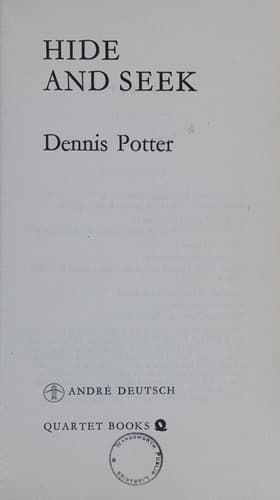 Cover image for Hide and seek.