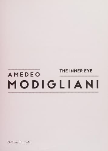 Cover image for Amedeo Modigliani