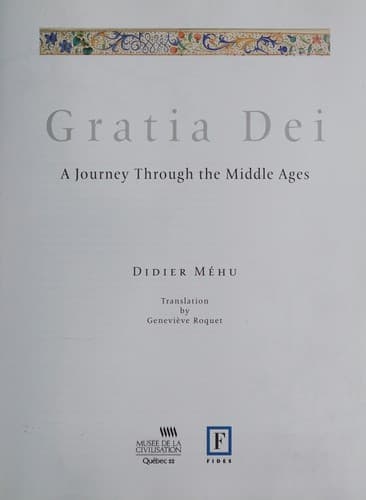 Cover image for Gratia Dei