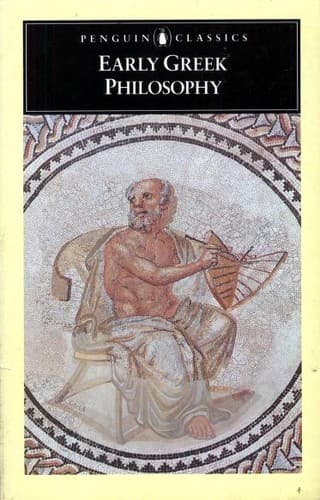 Cover image for Early Greek philosophy