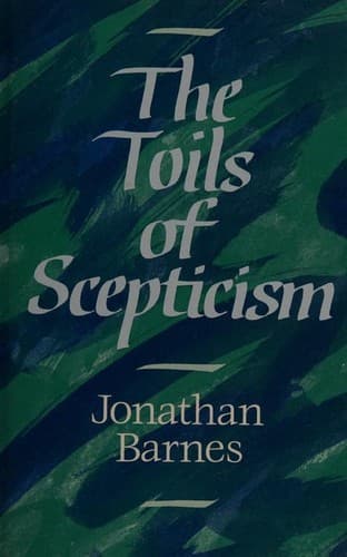 Cover image for The toils of scepticism