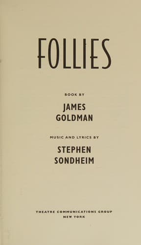Cover image for Follies