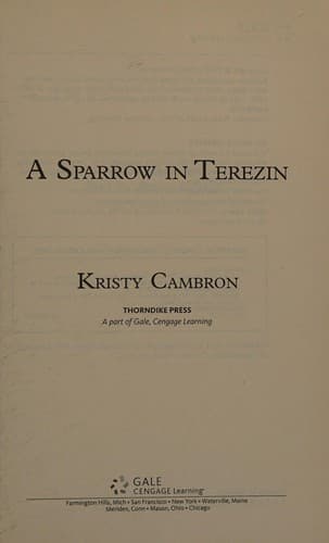 Cover image for A sparrow in Terezin