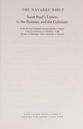 Navarre Bible