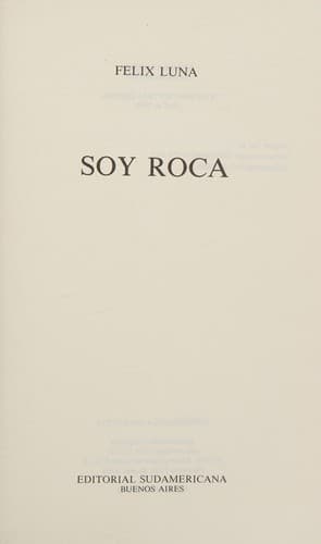 Cover image for Soy Roca