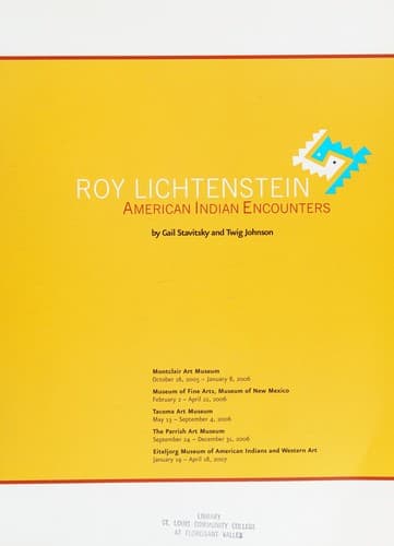 Cover image for Roy Lichtenstein