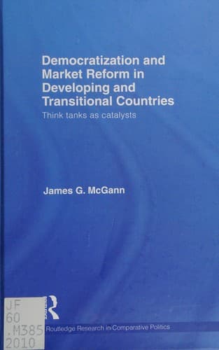Cover image for Democratization and market reform in developing and transitional countries