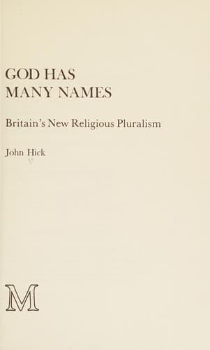 Cover image for God has many names