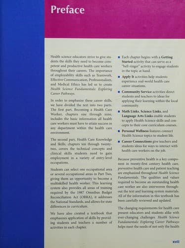 Cover image for Health science fundamentals
