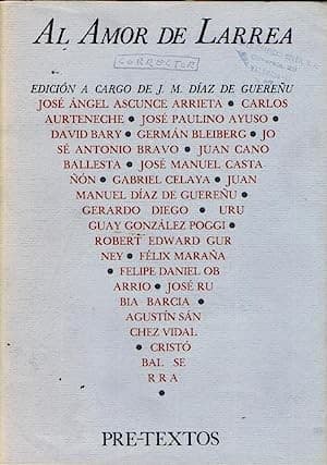 Cover image for Al amor de Larrea