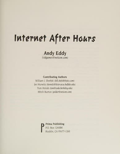 Cover image for Internet after hours