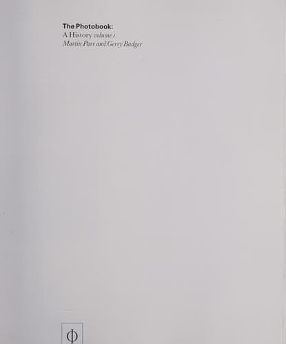 Cover image for The photobook, a history