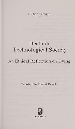 Death in technological society