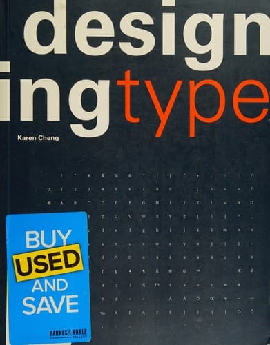 Cover image for Designing type