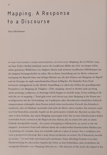 Cover image for Mapping a city