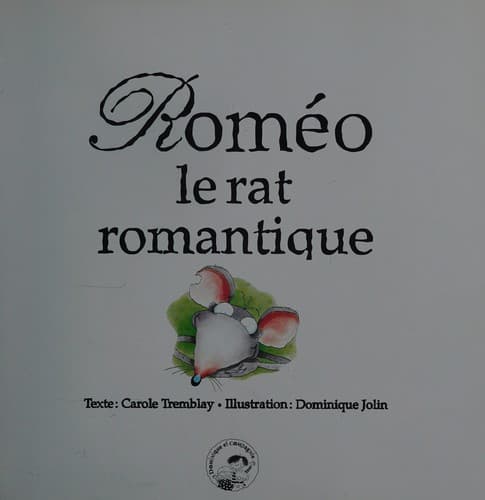 Cover image for Roméo, le rat romantique