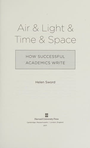 Air & light & time & space