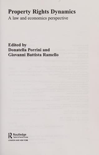 Cover image for Property rights dynamics