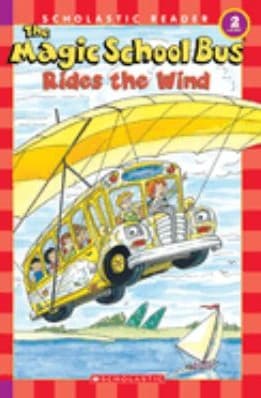Cover image for The magic school bus rides the wind
