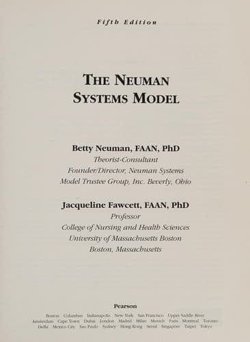 Cover image for The Neuman systems model