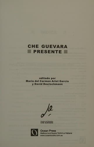 Cover image for Che Guevara presente