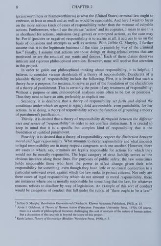 Cover image for Responsibility and punishment