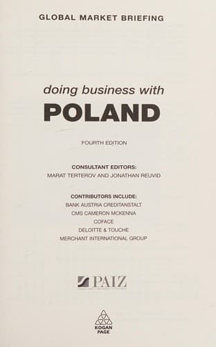 Cover image for Doing business with Poland