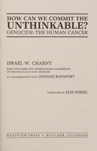 Cover image for How can we commit the unthinkable?