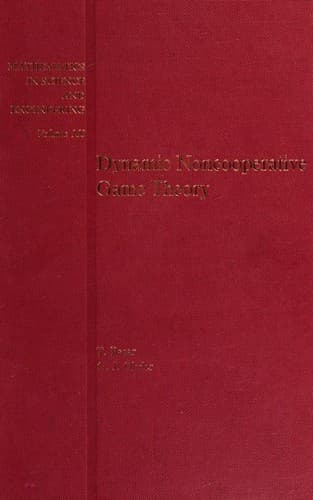 Cover image for Dynamic noncooperative game theory