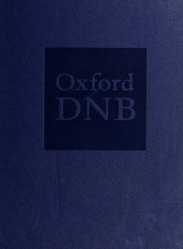 Cover image for Oxford Dictionary of National Biography