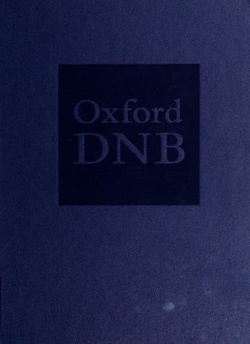 Cover image for Oxford Dictionary of National Biography