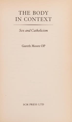 Cover image for Body in Context