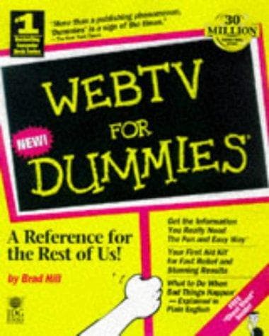 Cover image for WebTV for dummies