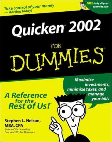 Cover image for Quicken 2002 for Dummies