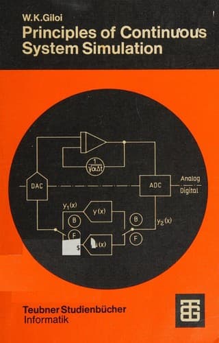 Cover image for Principles of continuous system simulation