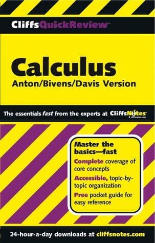 Cover image for CliffsQuickReview Calculus
