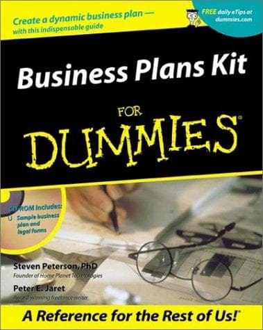 Cover image for Business Plans Kit for Dummies (With CD-ROM)