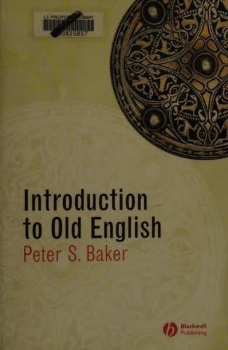 Cover image for INTRODUCTION TO OLD ENGLISH