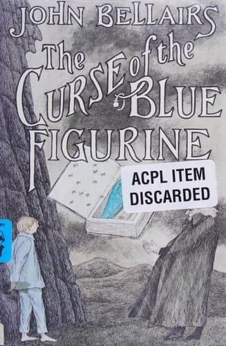 Cover image for The Curse of the Blue Figurine