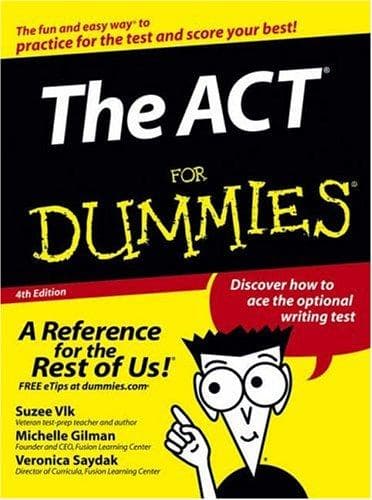 Cover image for The ACT For Dummies