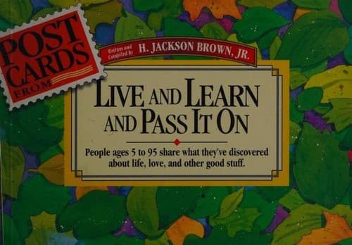 Cover image for Postcards from Live and Learn and Pass It on