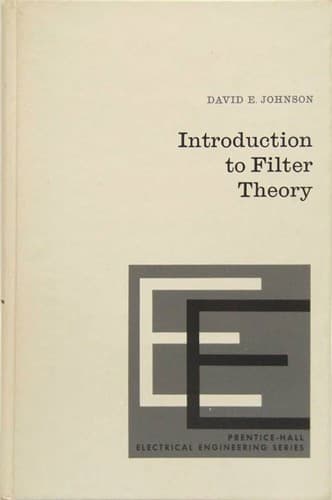 Cover image for Introduction to filter theory