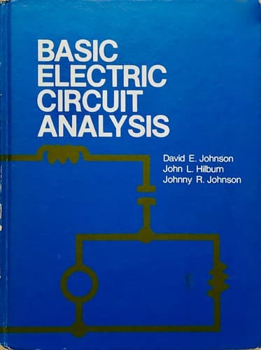 Cover image for Basic electric circuit analysis