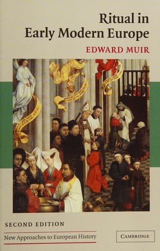 Cover image for Ritual in Early Modern Europe